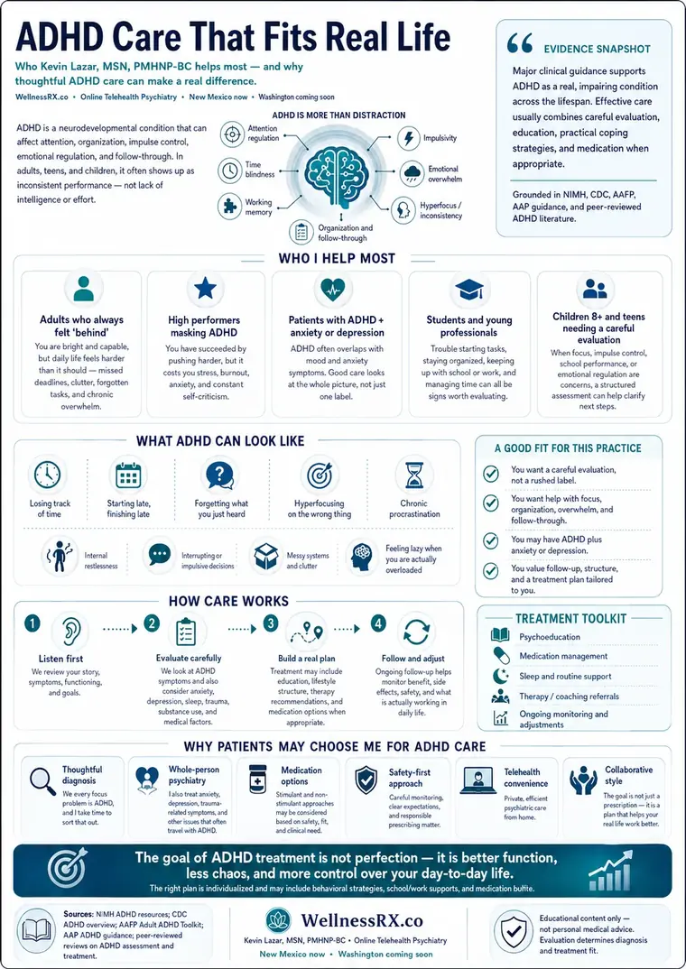 ADHD care that fits real life